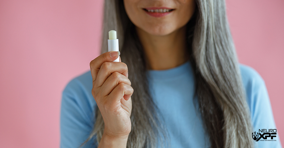 Holding Lip Balm