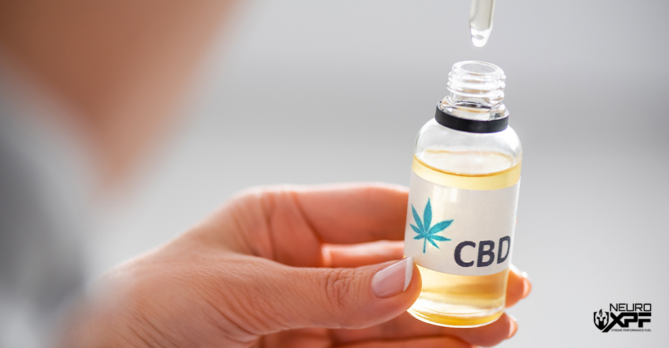 CBD Supplement Bottle